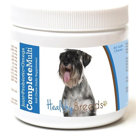 Healthy Breeds Healthy Breeds 192959009088 Standard Schnauzer all in one Multivitamin Soft Chew - 60 Count 192959009088